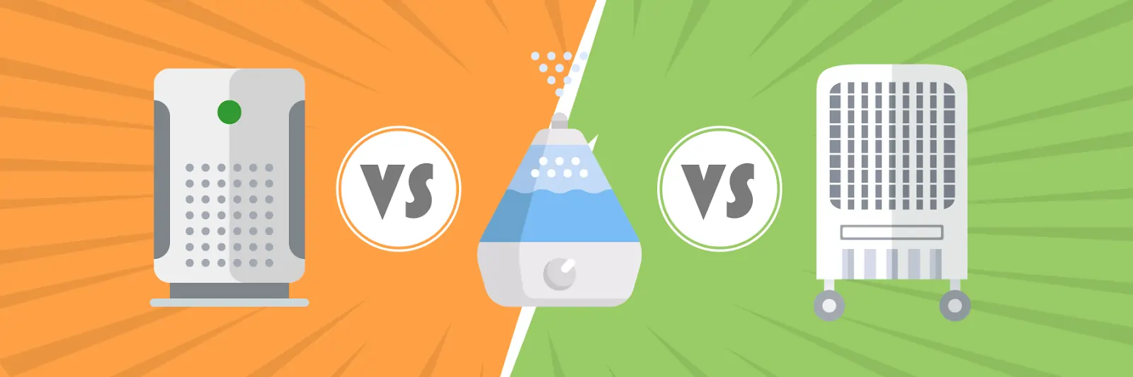 Air Purifiers vs Humidifiers vs Dehumidifiers: Differences