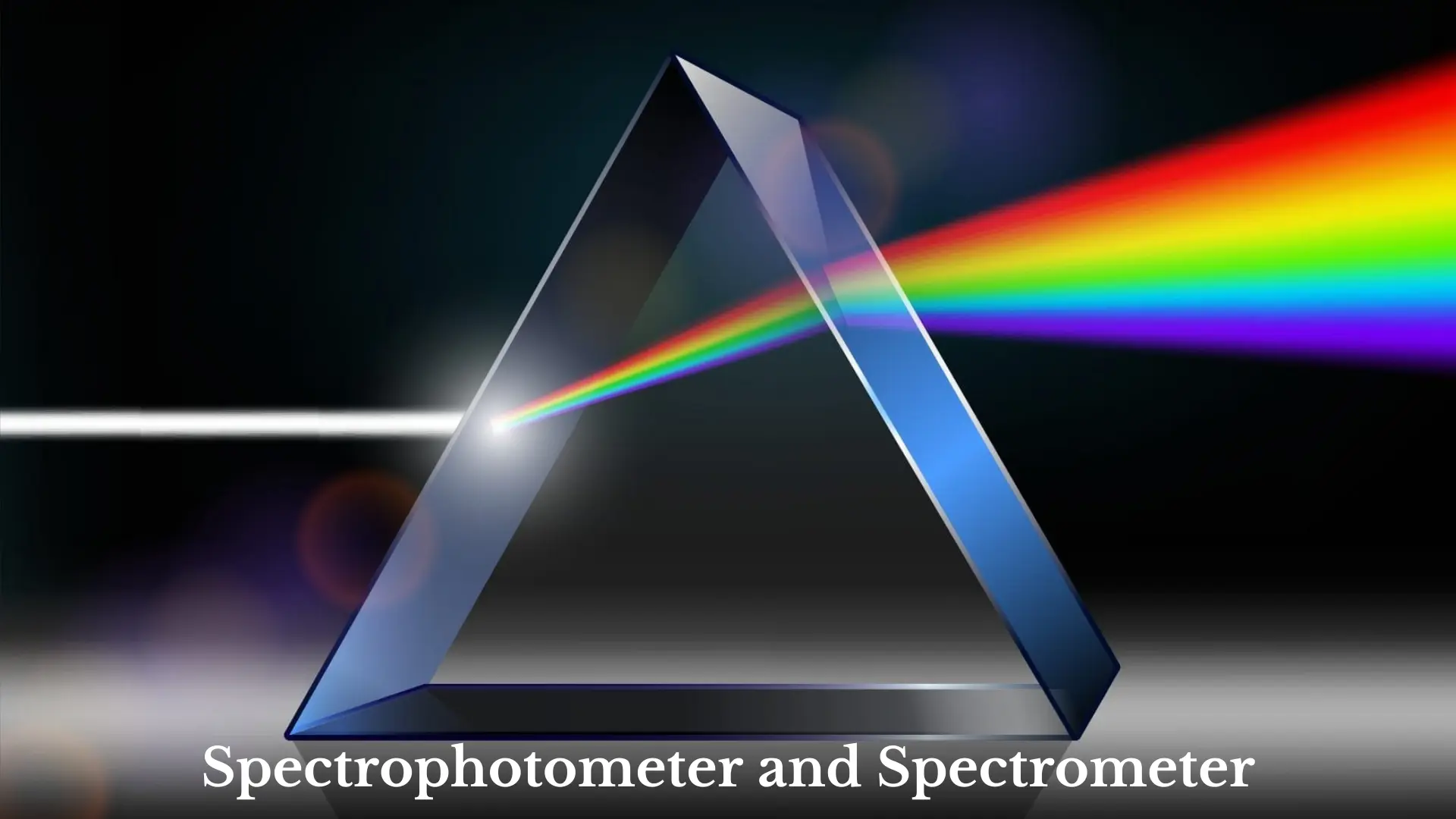 Spectrophotometer and Spectrometer