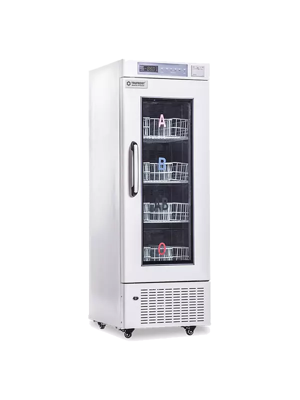 4° ± 1°C BLOOD BANK REFRIGERATORS