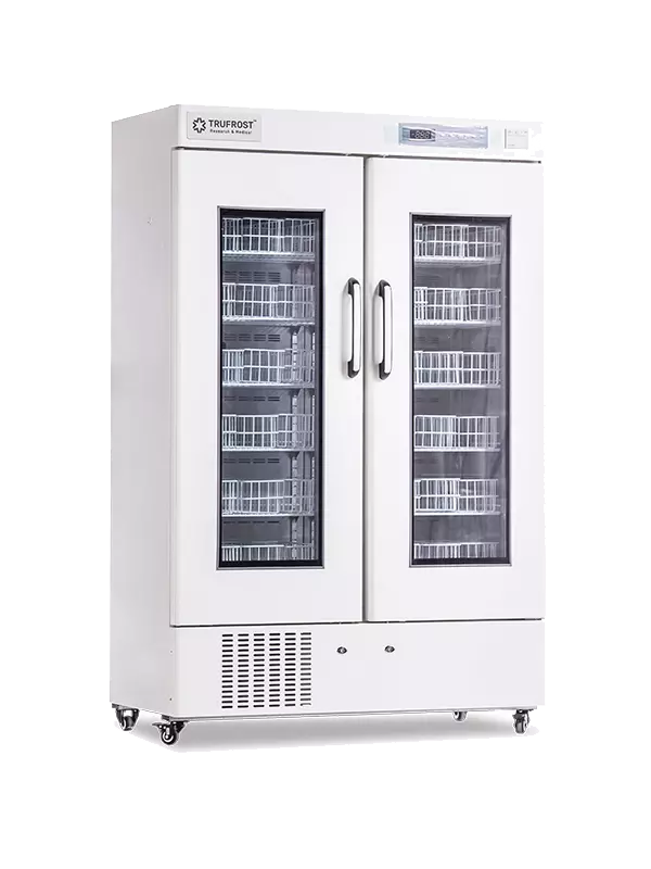 4° ± 1°C BLOOD BANK REFRIGERATORS